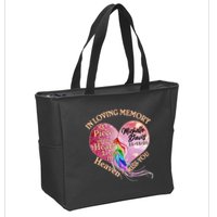 In Loving Memory Tribute Custom Rip Personalized Family Zip Tote Bag