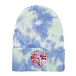 In Loving Memory Tribute Custom Rip Personalized Family Tie Dye 12in Knit Beanie