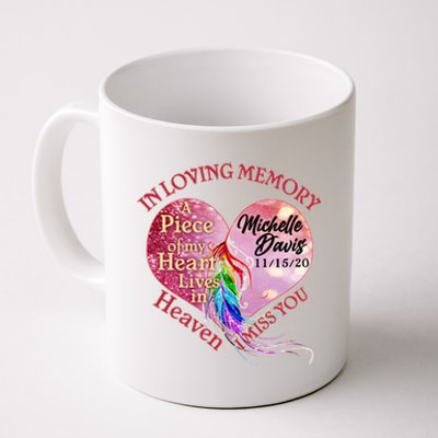 In Loving Memory Tribute Custom Rip Personalized Family Coffee Mug