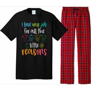 I Love My Job For All The Little Reasons 100 Days Of School Pajama Set