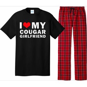 I Love My Cougar Girlfriend I Heart My Cougar Girlfriend Pajama Set