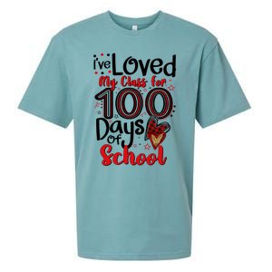 Ive Loved My Class For 100 Days Of School 100th Day Teacher Gift Sueded Cloud Jersey T-Shirt