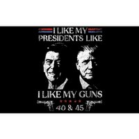 I Like My Presidents Like I Like My Guns 40 45 Bumper Sticker