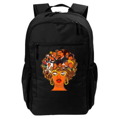 I Love My Roots Back Powerful Black History Month Dna Pride Daily Commute Backpack