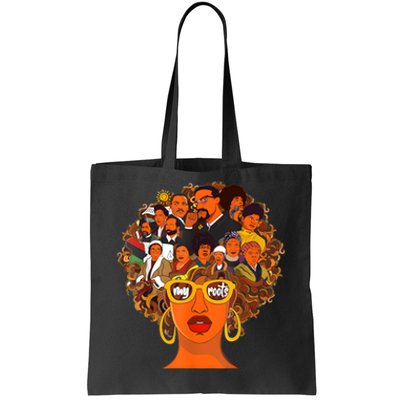 I Love My Roots Back Powerful Black History Month Dna Pride Tote Bag