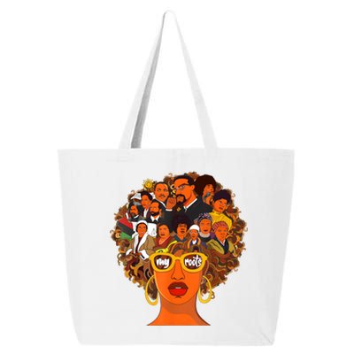 I Love My Roots Back Powerful Black History Month Dna Pride 25L Jumbo Tote