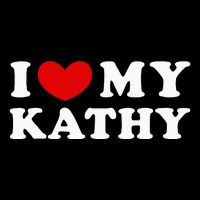 I Love My Kathy I Heart My Kathy 16 in Basic Backpack