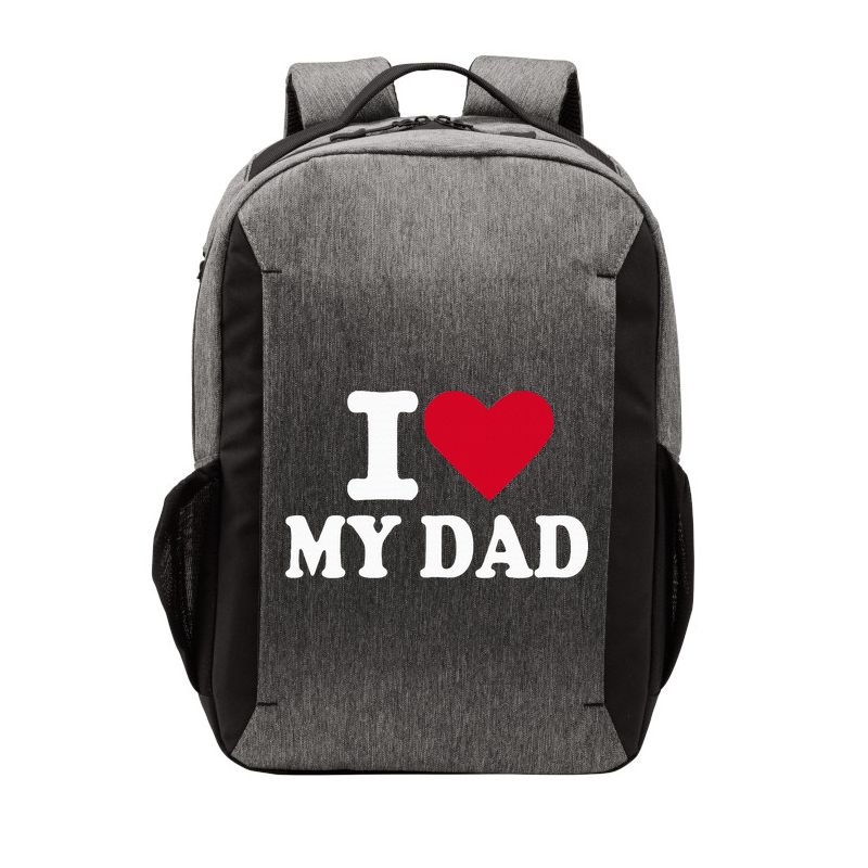 I Love My Dad Vector Backpack