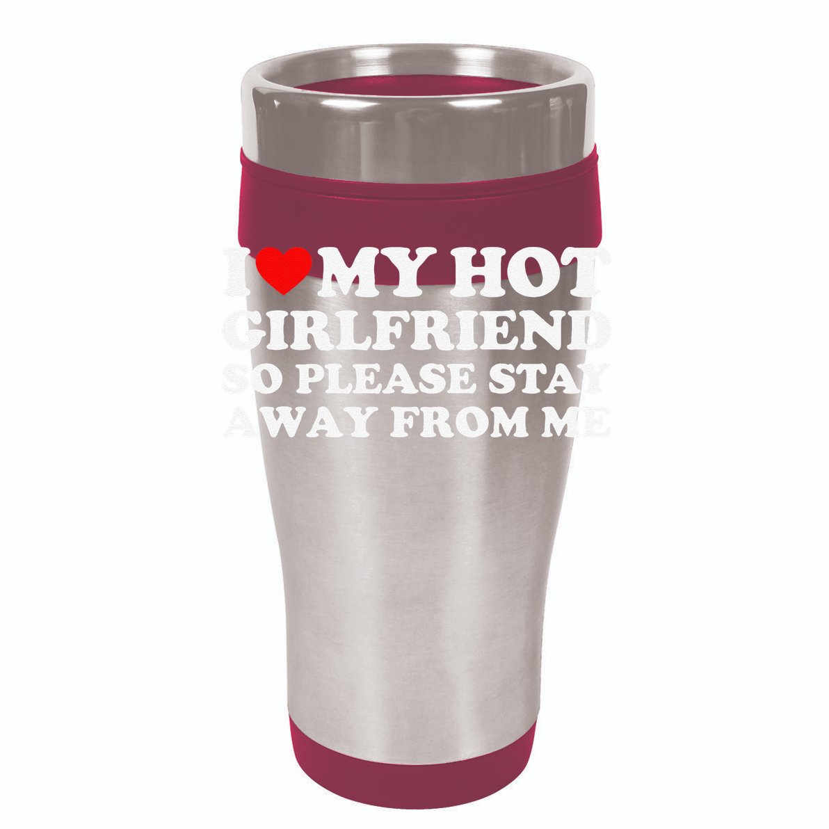 I Love My Girlfriend I Love My Hot Girlfriend So Stay Away Cool Comfort Performance Bucket Hat