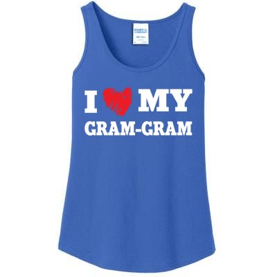 I Love My Gramgiftgram Favorite Family Member Valentines Cool Gift Ladies Essential Tank