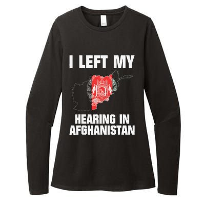 I Left My Hearing In Afghanistan Womens CVC Long Sleeve Shirt