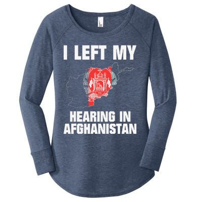 I Left My Hearing In Afghanistan Women's Perfect Tri Tunic Long Sleeve Shirt