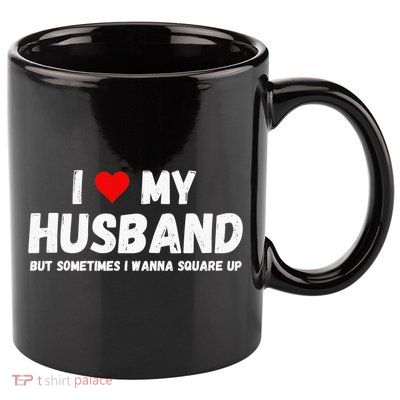 I Love My Husband 11oz C Handle Ceramic Mug