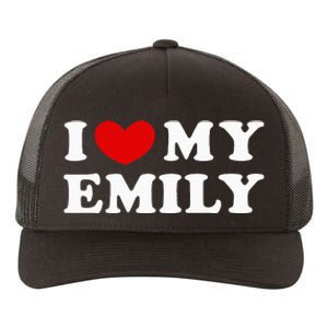 I Love My Emily I Heart My Emily Yupoong Adult 5-Panel Trucker Hat