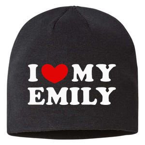 I Love My Emily I Heart My Emily Sustainable Beanie