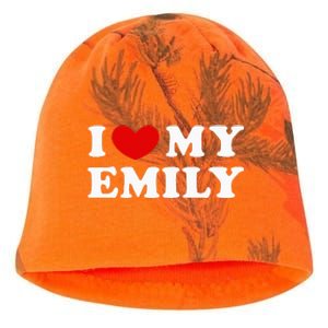 I Love My Emily I Heart My Emily Kati - Camo Knit Beanie