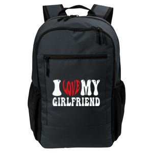 I Love My Girlfriend Gf I Heart My Girlfriend  Daily Commute Backpack