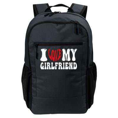 I Love My Girlfriend Gf I Heart My Girlfriend  Daily Commute Backpack