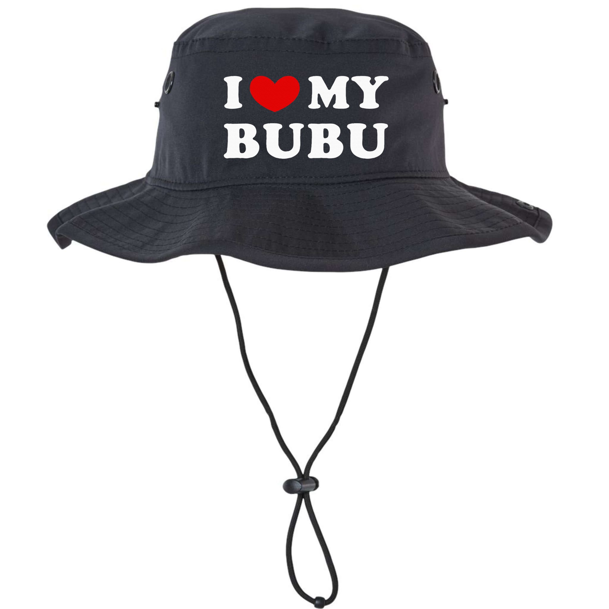 I Love My Bubu I Heart My Bubu Bucket Hat