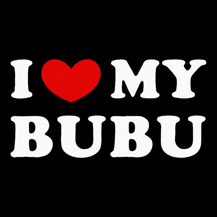 I Love My Bubu I Heart My Bubu 16 in Basic Backpack