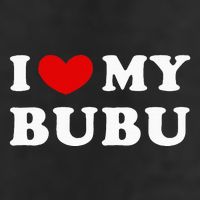 I Love My Bubu I Heart My Bubu Golf Towel