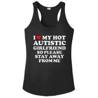 I Love My Hot Autistic Girlfriend I Heart My Hot Autistic Gf Ladies PosiCharge Competitor Racerback Tank