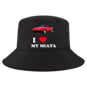 I Love My Miata Car Enthusiast Clothing Cool Comfort Performance Bucket Hat