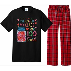 IVe Loved My Class For 100 Days Of School Valentines Day Pajama Set