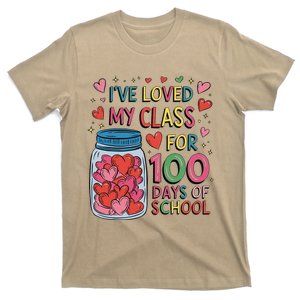 IVe Loved My Class For 100 Days Of School Valentines Day T-Shirt