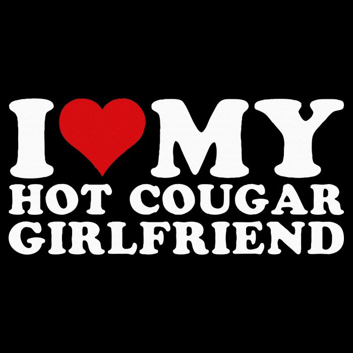 I Love My Hot Cougar Girlfriend I Heart My Hot Cougar Gf Cooling Performance Crew T-Shirt