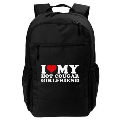 I Love My Hot Cougar Girlfriend I Heart My Hot Cougar Gf Backpack