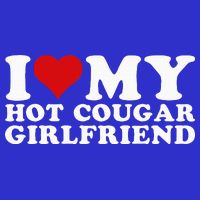I Love My Hot Cougar Girlfriend I Heart My Hot Cougar Gf Visor