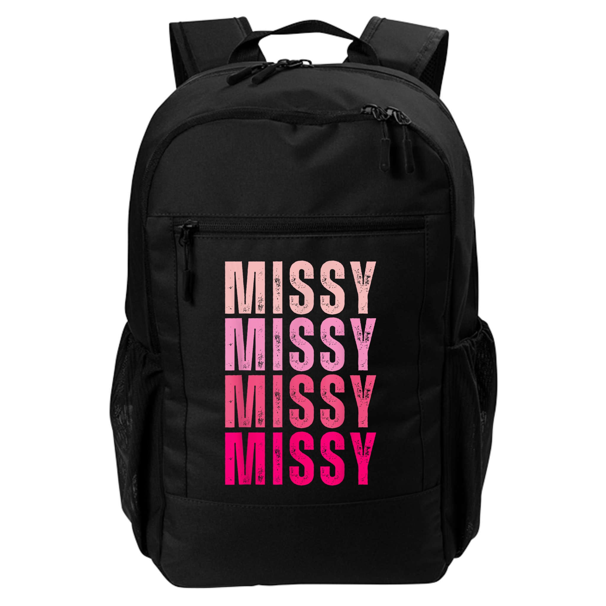 I Love Missy First Name Missy Vintage Backpack