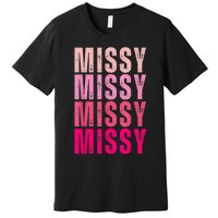 I Love Missy First Name Missy Vintage Premium T-Shirt