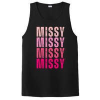 I Love Missy First Name Missy Vintage PosiCharge Competitor Tank