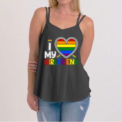 I Love My Girlfriend Women's Strappy Tank