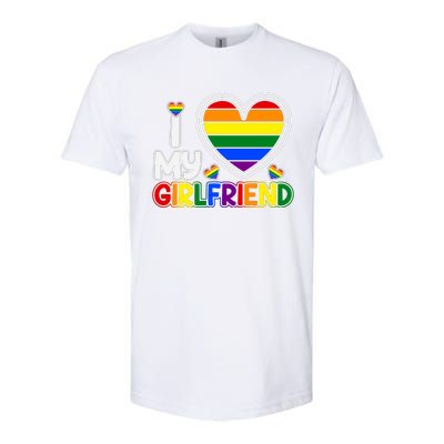 I Love My Girlfriend Softstyle® CVC T-Shirt