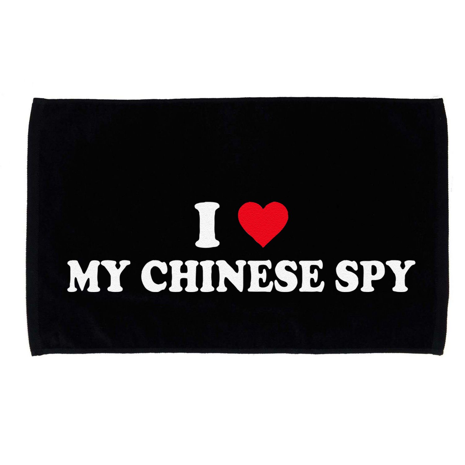 I Love My Chinese Spy China Flag My Chinese Spy Meme Funny Microfiber Hand Towel