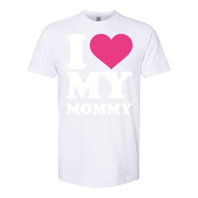 I Love My Mommy Meaningful Gift Softstyle CVC T-Shirt