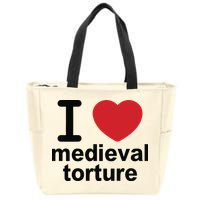 I Love Medieval Torture Zip Tote Bag