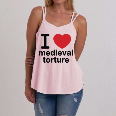 I Love Medieval Torture Women's Strappy Tank