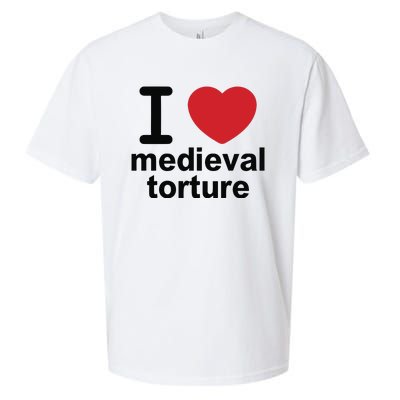 I Love Medieval Torture Sueded Cloud Jersey T-Shirt