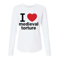 I Love Medieval Torture Womens Cotton Relaxed Long Sleeve T-Shirt