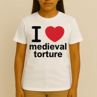 I Love Medieval Torture T-Shirt
