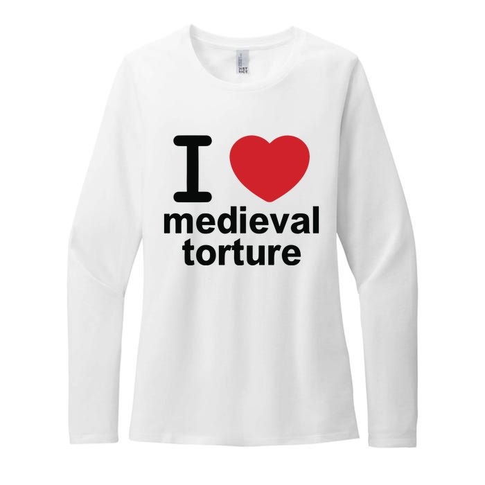 I Love Medieval Torture Womens CVC Long Sleeve Shirt