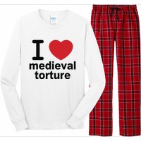 I Love Medieval Torture Long Sleeve Pajama Set