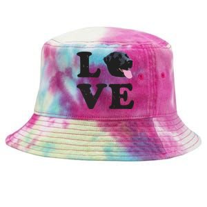 I Love My Black Lab Labrador Retriever Dog Tee Tie-Dyed Bucket Hat