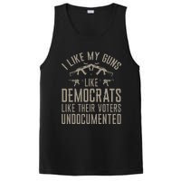 I Like My Guns Like Democrats Like Their Voters Undocumented PosiCharge Competitor Tank