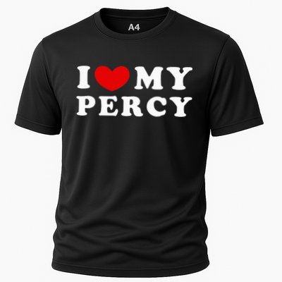 I Love My Percy I Heart My Percy Cooling Performance Crew T-Shirt