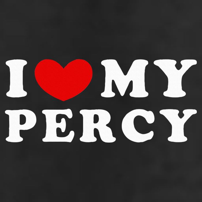 I Love My Percy I Heart My Percy 25L Jumbo Tote